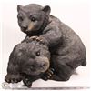 Image 1 : BEARS PLAYING ORNAMENT 12"D X12"H