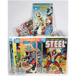 BOX OF  75 COLLECTOR COMICS. ALL ARE  #1 EDITIONS