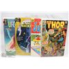 Image 1 : BOX OF  70 COLLECTOR COMICS  ALL HAVE 15 CENT TO