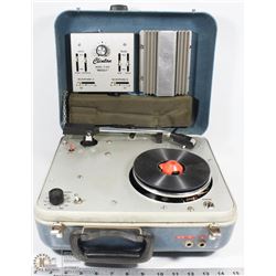 VINTAGE DJ RECORD PLAYER.