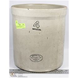 4 GALLON MEDALTA POT MADE IN MEDICINE HAT ALBERTA