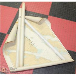 LOT OF 4 CANADIAN SURVEY MAPS