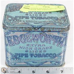 ANTIQUE EDGEWORTH EXTRA HIGH GRADE PIPE TOBACCO