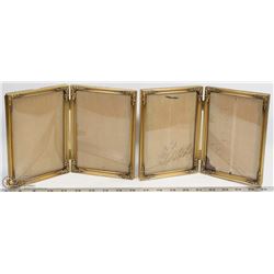 A PAIR OF VINTAGE DOUBLE FRAMES 11” X 7”