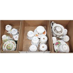 LOT OF ASSORTED CHINA INCL ROYAL ALBERT, DORSET