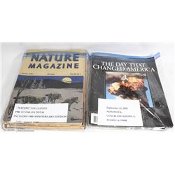 LOT OF 13 VINTAGE 1946 TO 1948 NATURE MAGAZINES