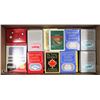 Image 1 : BOX OF NEW DECKS OF CARDS AS WELL AS COLLECTIBLE