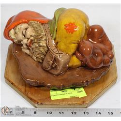 HANGING GNOME PLAQUE