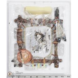 COLLECTIBLE NATIVE WALL DISPLAY, NEW