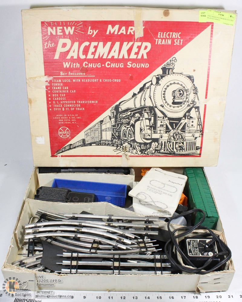 1960'S MARX PACEMAKER ELECTRIC TRAIN SET #9465/1