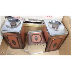 ECKO CANADA 3 PIECE STORAGE TIN SET