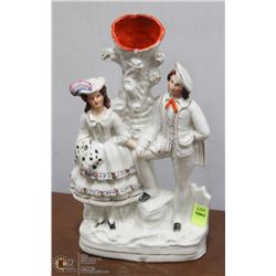 1800'S PAIR OF PORCELAIN FIGURINE ON CHOICE