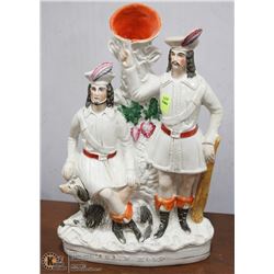 1800'S PAIR OF PORCELAIN FIGURINE ON CHOICE