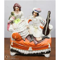1800'S PAIR OF PORCELAIN FIGURINE ON CHOICE
