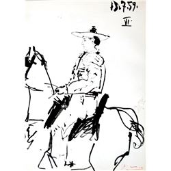 Pablo Picasso, Lithograph "Toros Y Toreros", 1959