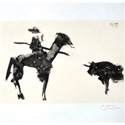 Pablo Picasso, Lithograph "Toros Y Toreros", 1959