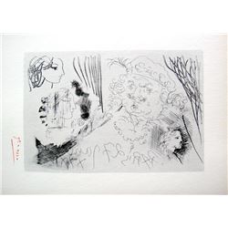 Pablo Picasso "Suite Vollard" Lithograph 1952