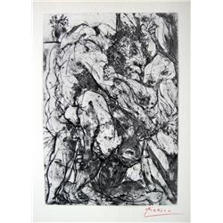 Pablo Picasso "Suite Vollard" Lithograph 1952