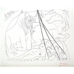 Pablo Picasso "Suite Vollard" Lithograph 1952