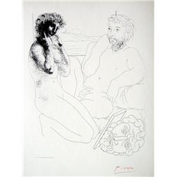 Pablo Picasso "Suite Vollard" Lithograph 1952