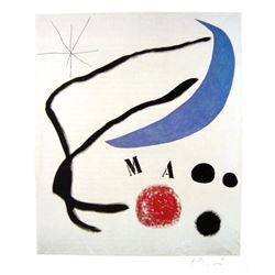 Joan Miro, special Print, 1981