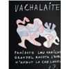 Image 1 : Jean Dubuffet, Lithograph "Vachalaite", 1963