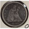 Image 1 : 1875-S 20-CENT PIECE, VG+ NICE