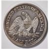 Image 2 : 1859-O SEATED HALF DOLLAR, AU/UNC -NICE