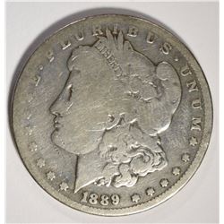 1889-CC MORGAN DOLLAR, GOOD  KEY DATE