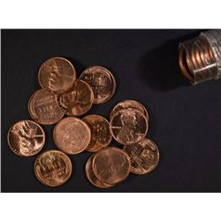 BU ROLL OF 1950 LINCOLN CENTS