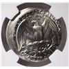 Image 3 : 1984-P MINT ERROR WASHINGTON QUARTER, NGC UNC