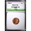 Image 1 : 1953-S LINCOLN CENT, PCSS SUPERB GEM BU RED