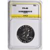 Image 1 : 1952 FRANKLIN HALF DOLLAR, LVCS SUPERB GEM PROOF