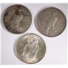 Image 2 : 1923 P D & S PEACE DOLLARS