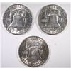 Image 2 : 2 1952-S & 1949-S FRANKLIN HALF DOLLARS