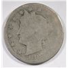 Image 1 : 1885 LIBERTY V NICKEL AG  KEY DATE