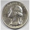 Image 1 : 1932-S WASHINGTON QTR AU/UNC KEY DATE