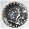 Image 2 : 1954 FRANKLIN HALF DOLLAR RNG SUPERB GEM PROOF