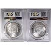Image 2 : 2 1898-O MORGAN DOLLARS PCGS MS64