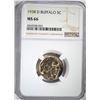 Image 1 : 1938-D BUFFALO NICKEL, NGC MS-66