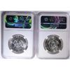 Image 2 : (2) 1965 SMS KENNEDY HALF DOLLARS, NGC MS-66