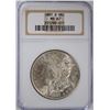Image 1 : 1881-S MORGAN DOLLAR, NGC MS-67!