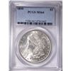 Image 1 : 1890 MORGAN DOLLAR, PCGS MS-64