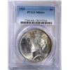 Image 1 : 1923 PEACE DOLLAR, PCGS MS-64+
