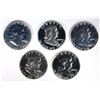 Image 2 : 20 - GEM PROOF FRANKLIN HALVES, 1957-1963