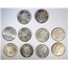 Image 2 : 10 - 1967 CANADA SILVER DOLLARS VARIOUS GRADES