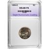 Image 1 : 1950-D JEFFERSON NICKEL ENG SUPERB GEM BU FS
