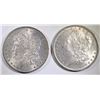 Image 1 : 2 - CHOICE BU+ MORGN DOLLARS; 1884-O & 1885-O