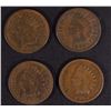 Image 2 : 100 AVE CIRC MIXED DATE INDIAN HEAD CENTS