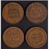 Image 3 : 100 AVE CIRC MIXED DATE INDIAN HEAD CENTS